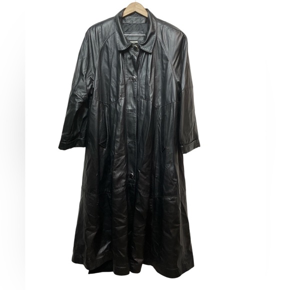 Jackets & Blazers - Leather Coat Size 4